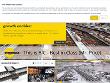 Tablet Screenshot of interroll.cz
